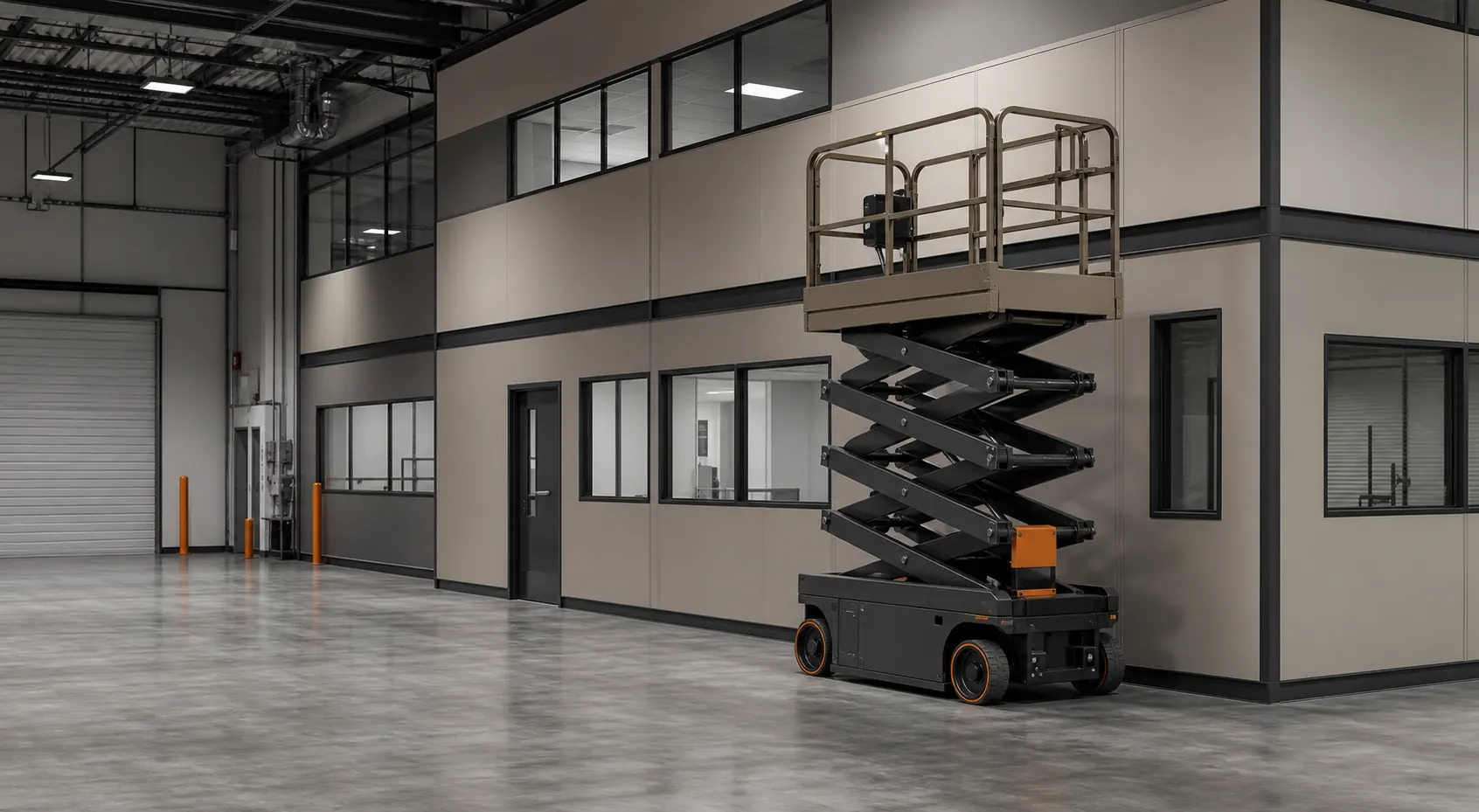 Modern modular office and access equipment
